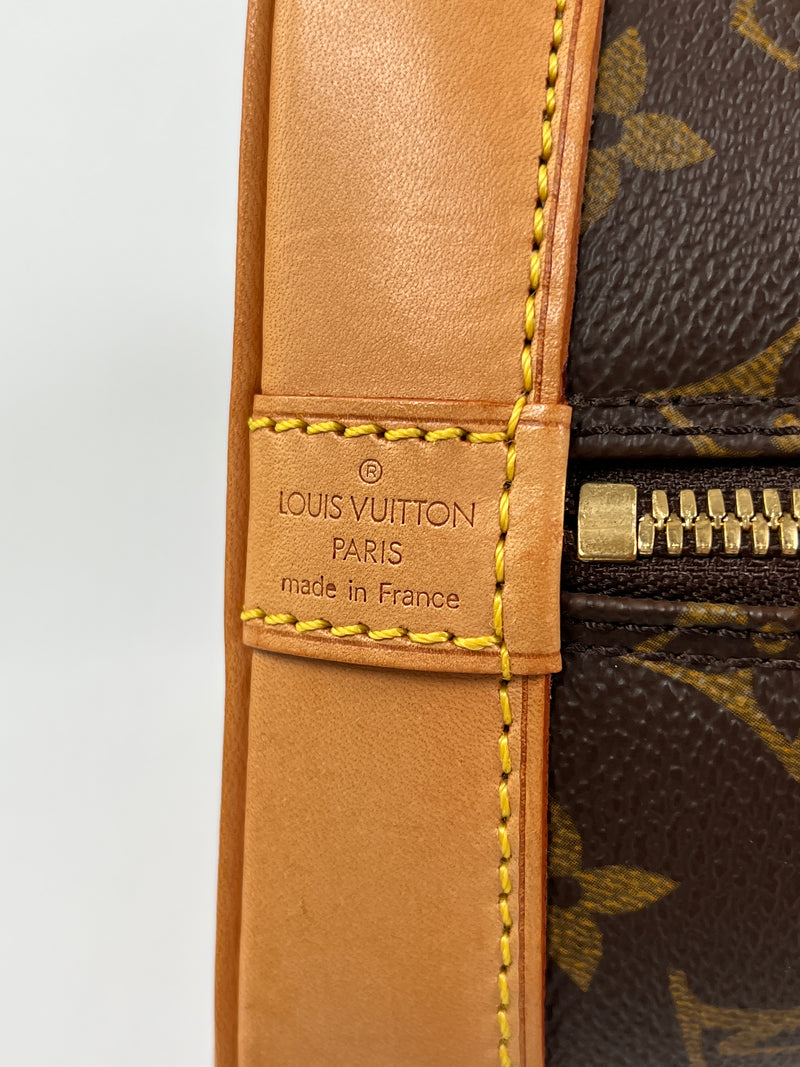 LOUIS VUITTON - ALMA PM HANDBAG MONOGRAM CANVAS - YR 2001