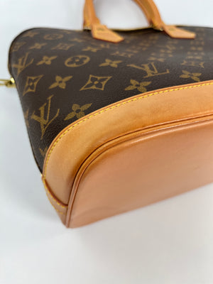 LOUIS VUITTON - ALMA PM HANDBAG MONOGRAM CANVAS - YR 2001