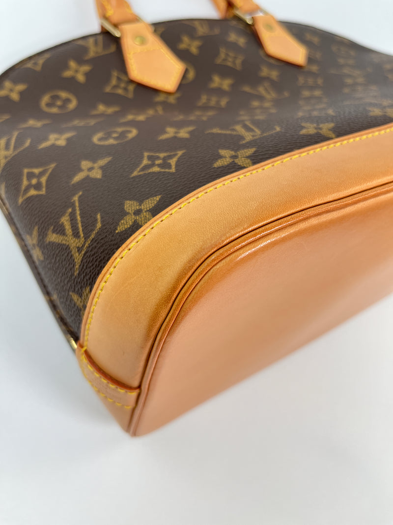 LOUIS VUITTON - ALMA PM HANDBAG MONOGRAM CANVAS - YR 2001