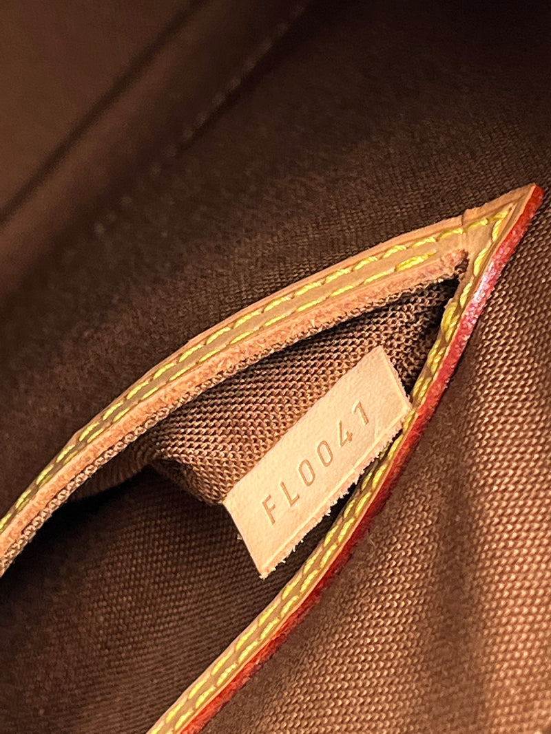 LOUIS VUITTON - ALMA PM HANDBAG MONOGRAM CANVAS - YR 2001