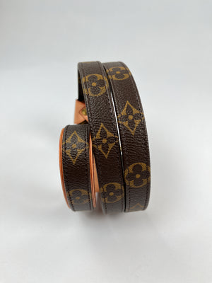 LOUIS VUITTON - BAXTER MONOGRAM DOG LEAD MM