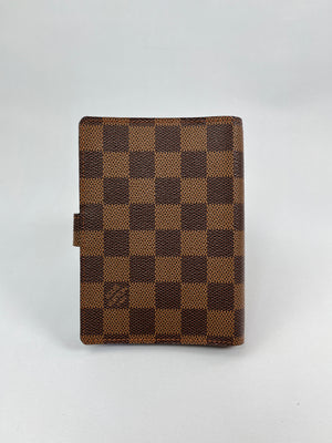 LOUIS VUITTON - AGENDA PM IN DAMIER EBENE