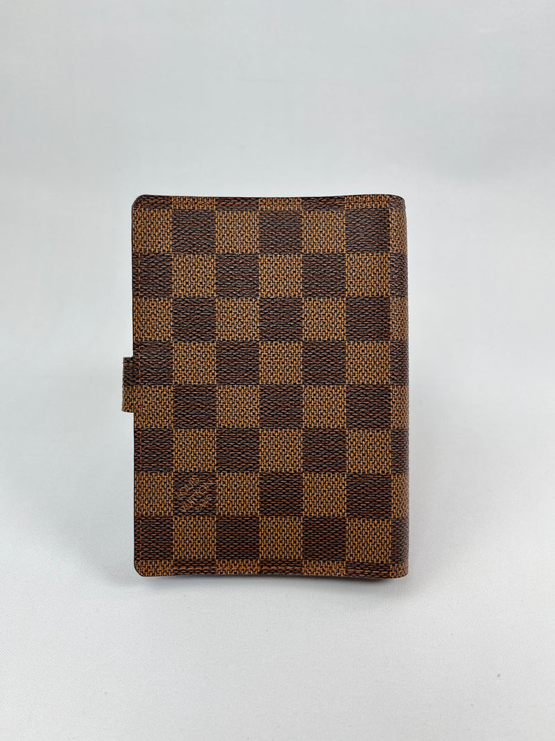 LOUIS VUITTON - AGENDA PM IN DAMIER EBENE