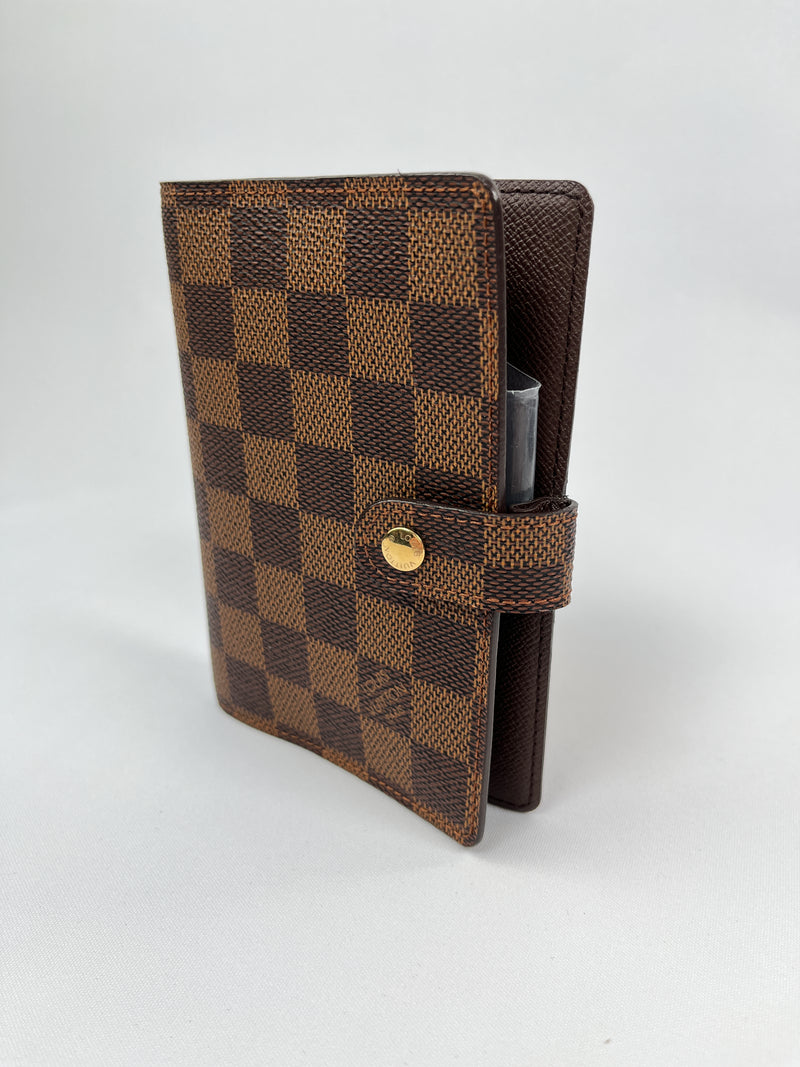 LOUIS VUITTON - AGENDA PM IN DAMIER EBENE