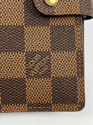 LOUIS VUITTON - AGENDA PM IN DAMIER EBENE