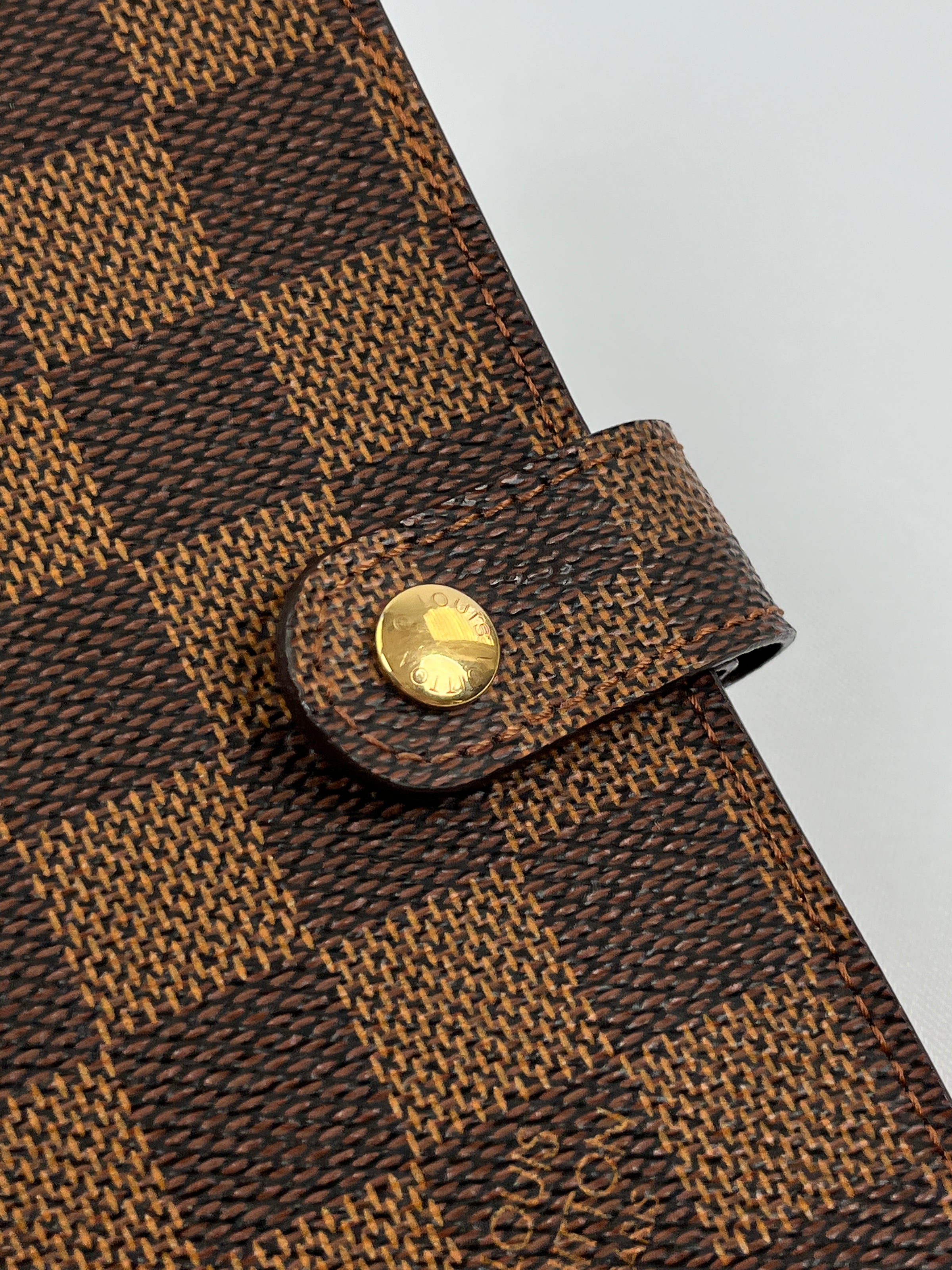 Louis Vuitton Damier Ebene Mini Agenda Cover 