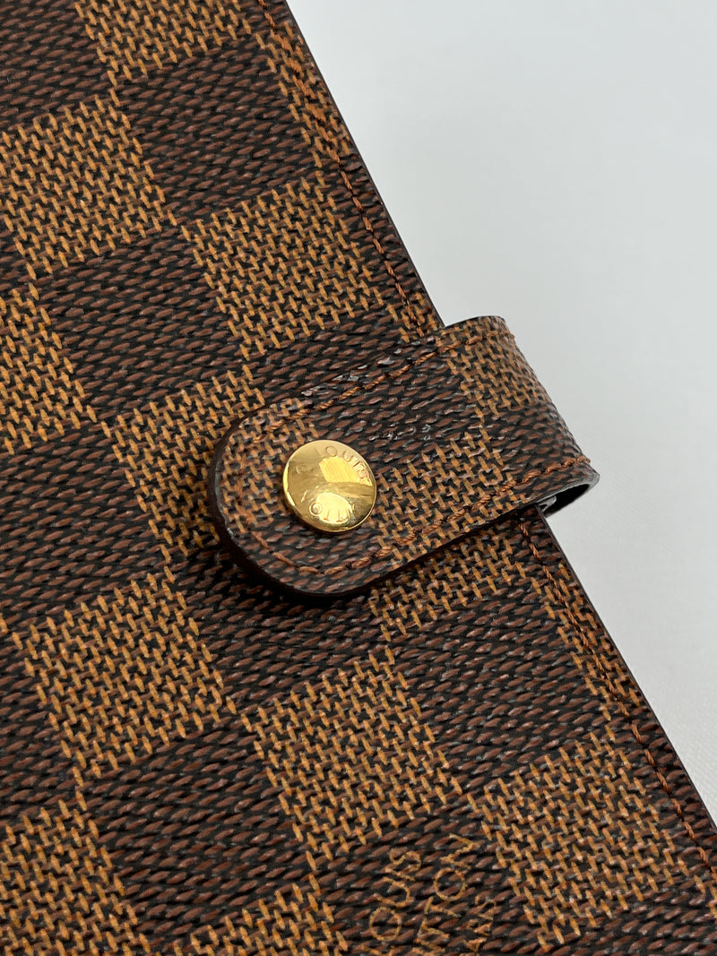 LOUIS VUITTON - AGENDA PM IN DAMIER EBENE