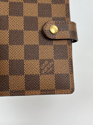 LOUIS VUITTON - AGENDA PM IN DAMIER EBENE
