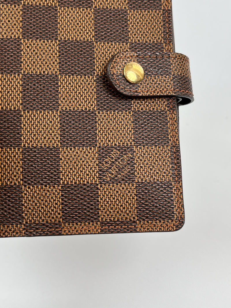 LOUIS VUITTON - AGENDA PM IN DAMIER EBENE
