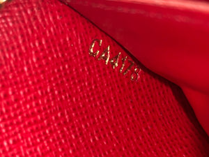 LOUIS VUITTON - CLEMENCE SLIMLINE ZIPPY WALLET DAMIER EBENE