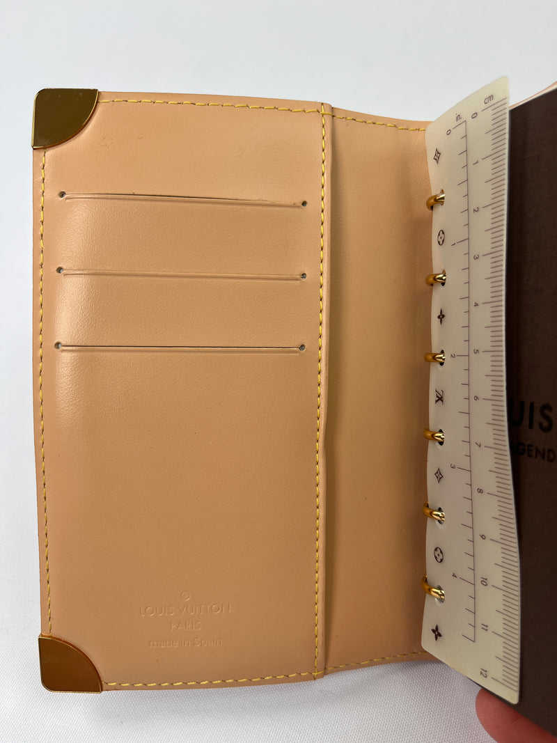 LOUIS VUITTON - AGENDA PM WHITE MULTICOLOUR MONOGRAM CANVAS