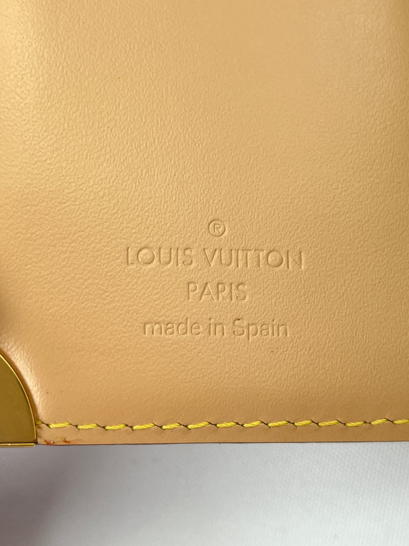 LOUIS VUITTON - AGENDA PM WHITE MULTICOLOUR MONOGRAM CANVAS