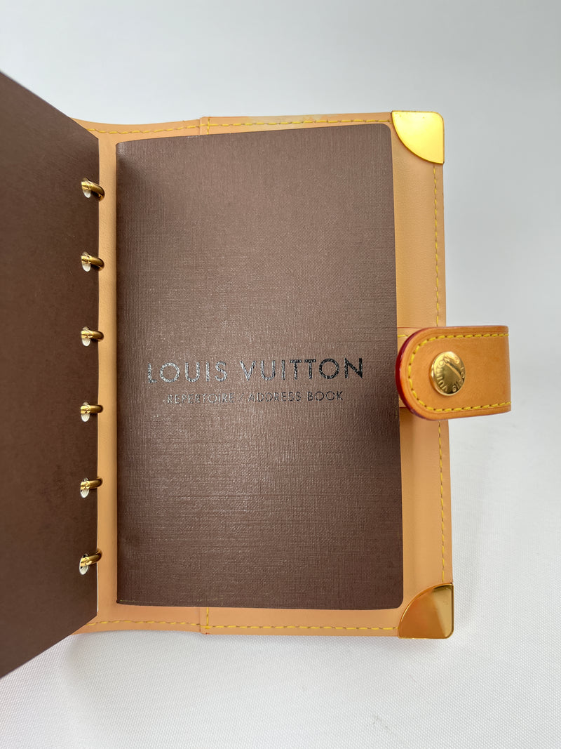 LOUIS VUITTON - AGENDA PM WHITE MULTICOLOUR MONOGRAM CANVAS
