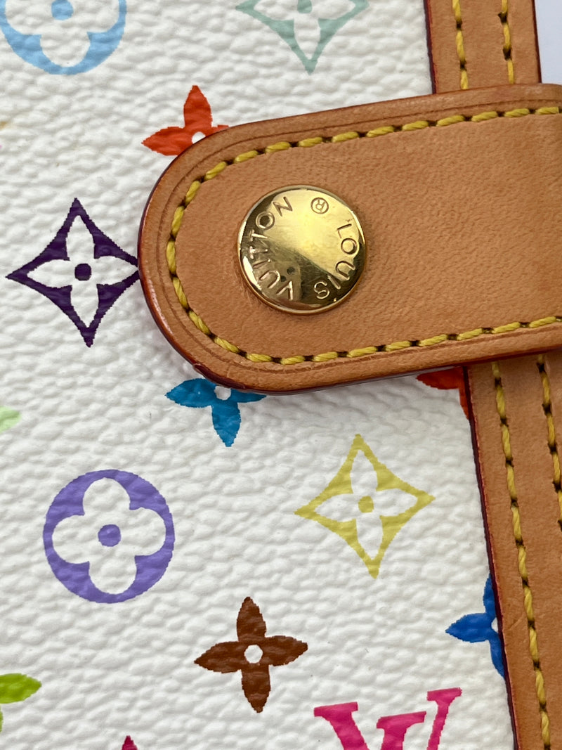 LOUIS VUITTON - AGENDA PM WHITE MULTICOLOUR MONOGRAM CANVAS