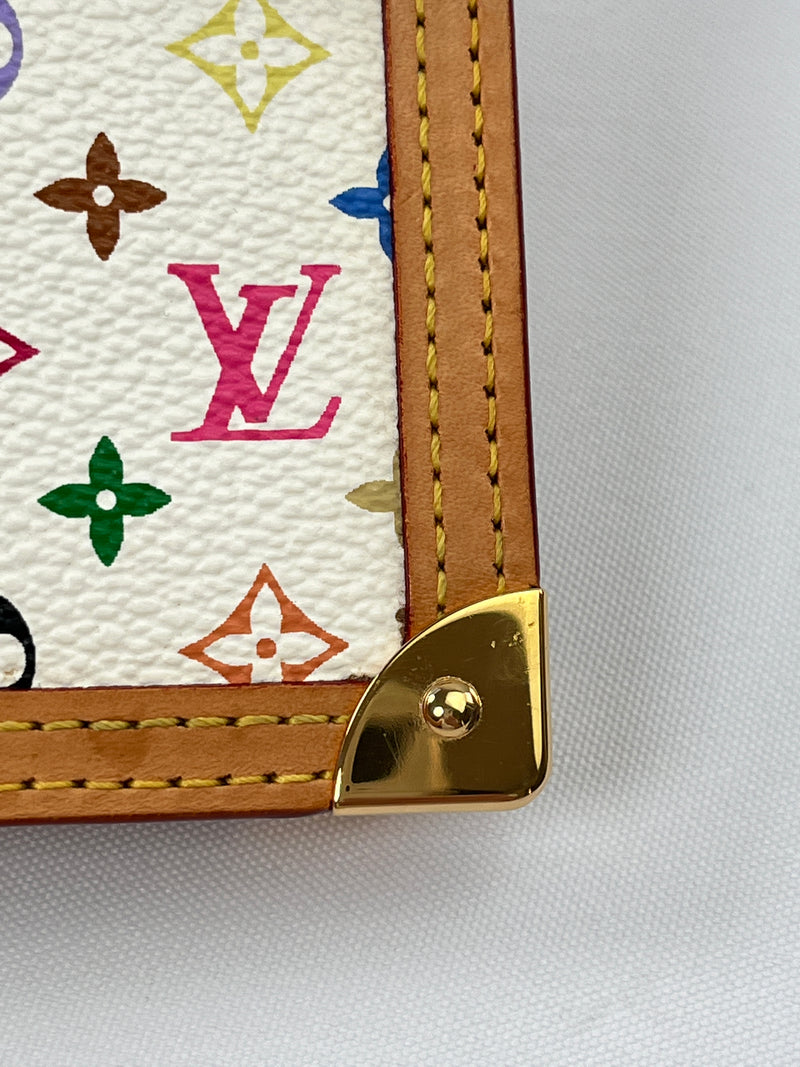 LOUIS VUITTON - AGENDA PM WHITE MULTICOLOUR MONOGRAM CANVAS