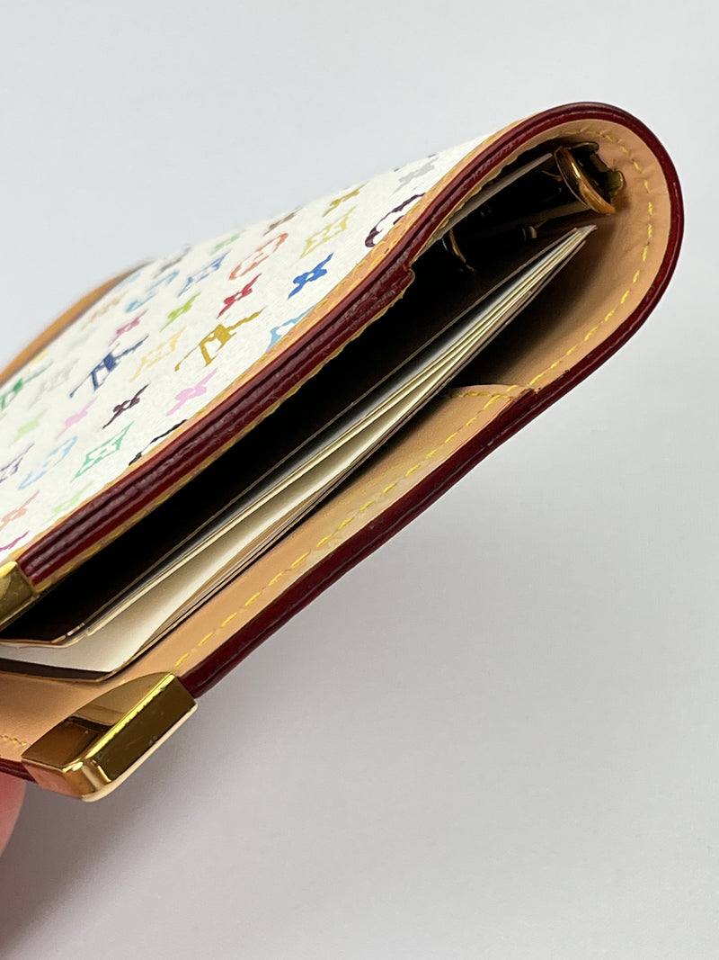 LOUIS VUITTON - AGENDA PM WHITE MULTICOLOUR MONOGRAM CANVAS