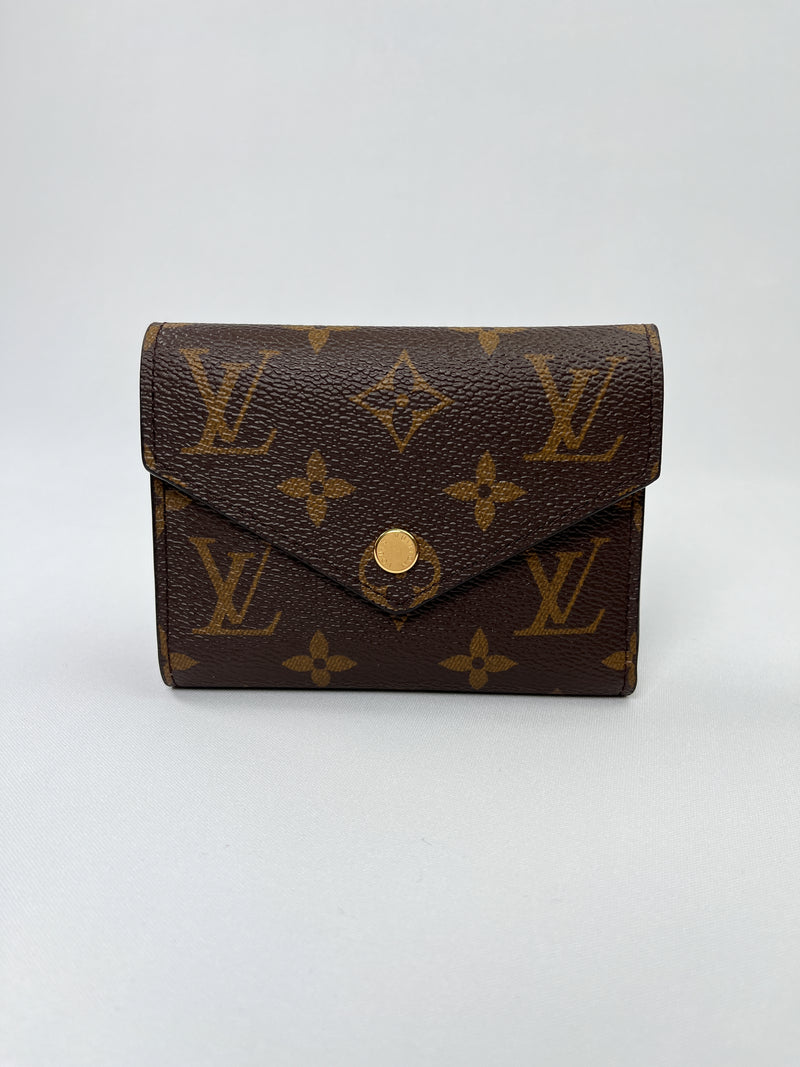 Louis Vuitton Victorine Wallet Rose Ballerine Monogram