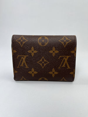 LOUIS VUITTON - VICTORINE WALLET ROSE BALLERINE *HEAT STAMPED
