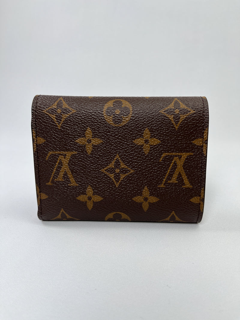 LOUIS VUITTON - VICTORINE WALLET ROSE BALLERINE *HEAT STAMPED