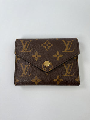 LOUIS VUITTON - VICTORINE WALLET ROSE BALLERINE *HEAT STAMPED