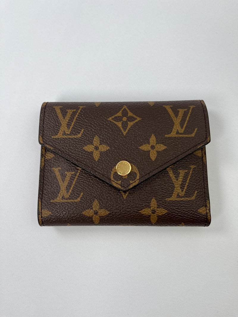 LOUIS VUITTON - VICTORINE WALLET ROSE BALLERINE *HEAT STAMPED