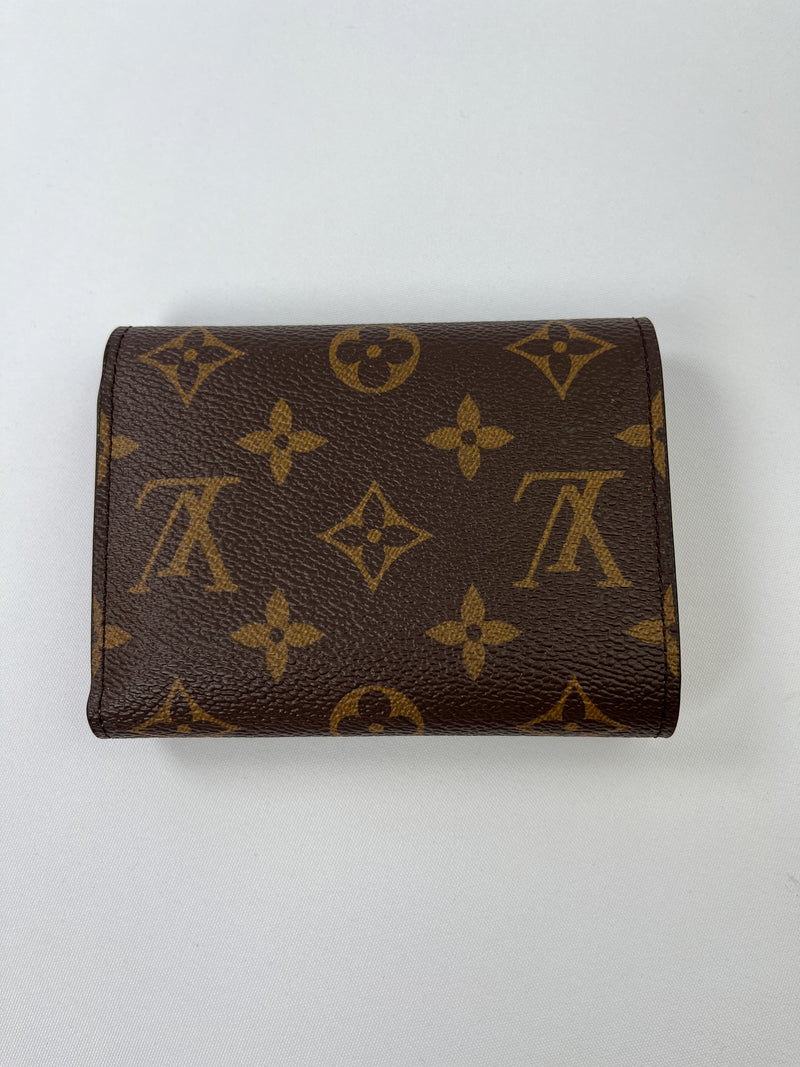 LOUIS VUITTON - VICTORINE WALLET ROSE BALLERINE *HEAT STAMPED