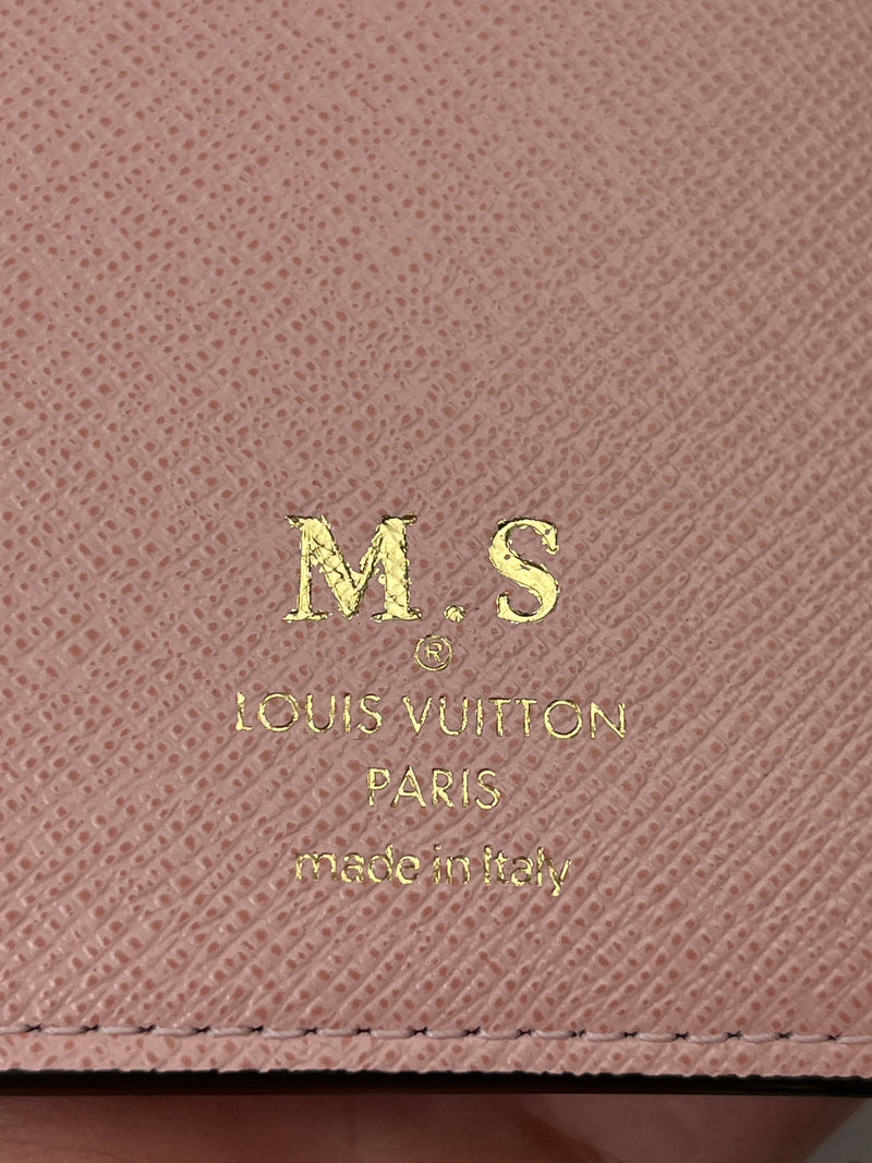 LOUIS VUITTON - VICTORINE WALLET ROSE BALLERINE *HEAT STAMPED