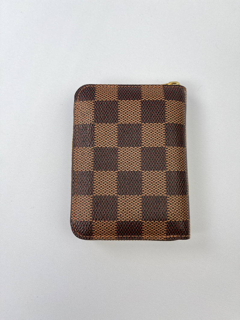 LOUIS VUITTON - ZIPPY COIN PURSE DAMIER EBENE