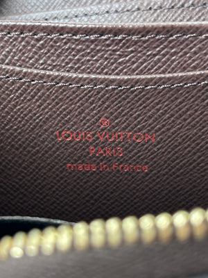 LOUIS VUITTON - ZIPPY COIN PURSE DAMIER EBENE