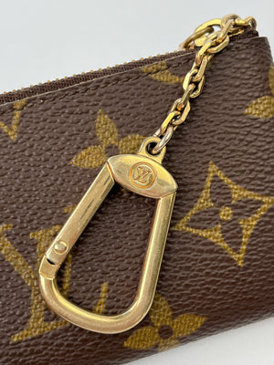 LOUIS VUITTON - POCHETTE CLES KEY CASE IN MONOGRAM CANVAS