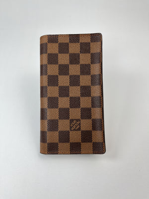 LOUIS VUITTON - DAMIER EBENE PORTE CARTE CREDIT YEN WALLET