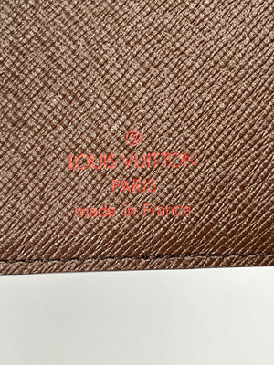 LOUIS VUITTON - DAMIER EBENE PORTE CARTE CREDIT YEN WALLET