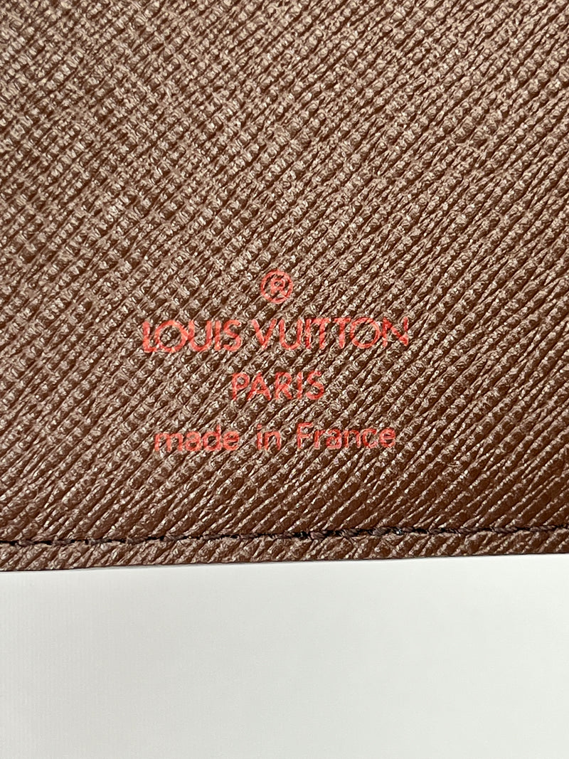 LOUIS VUITTON - DAMIER EBENE PORTE CARTE CREDIT YEN WALLET