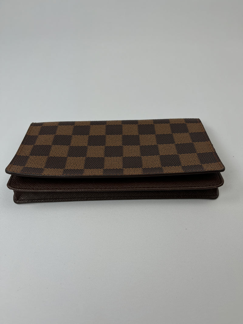 LOUIS VUITTON - DAMIER EBENE PORTE CARTE CREDIT YEN WALLET