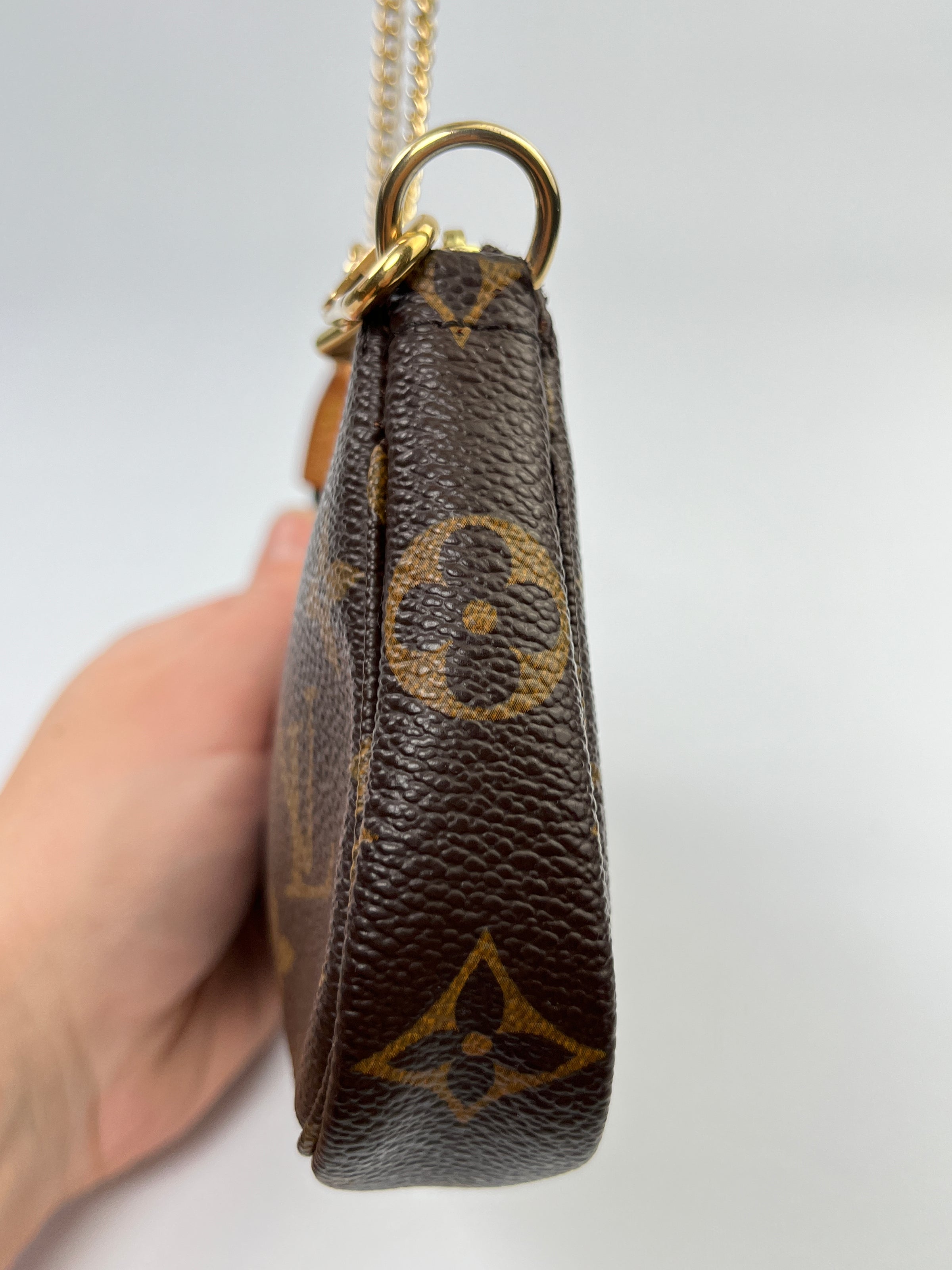 Louis Vuitton Monogram Canvas Mini Pochette Accessoires - Final Sale