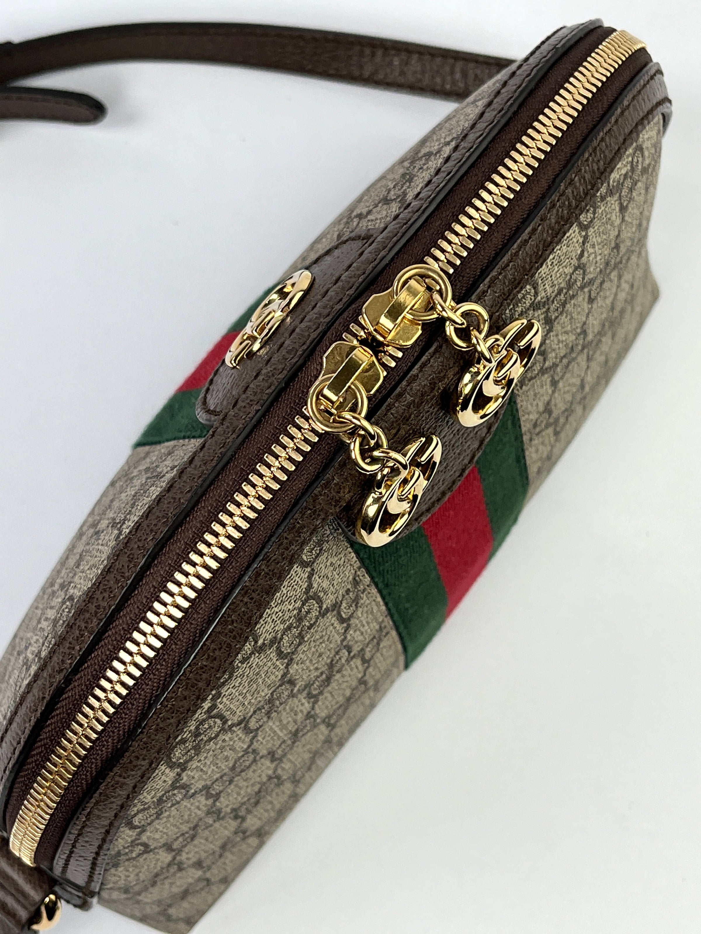 Ophidia GG Supreme Cosmetics Case in Beige - Gucci