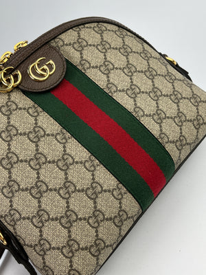 GUCCI - OPHIDIA GG SHOULDER BAG IN GG SUPREME