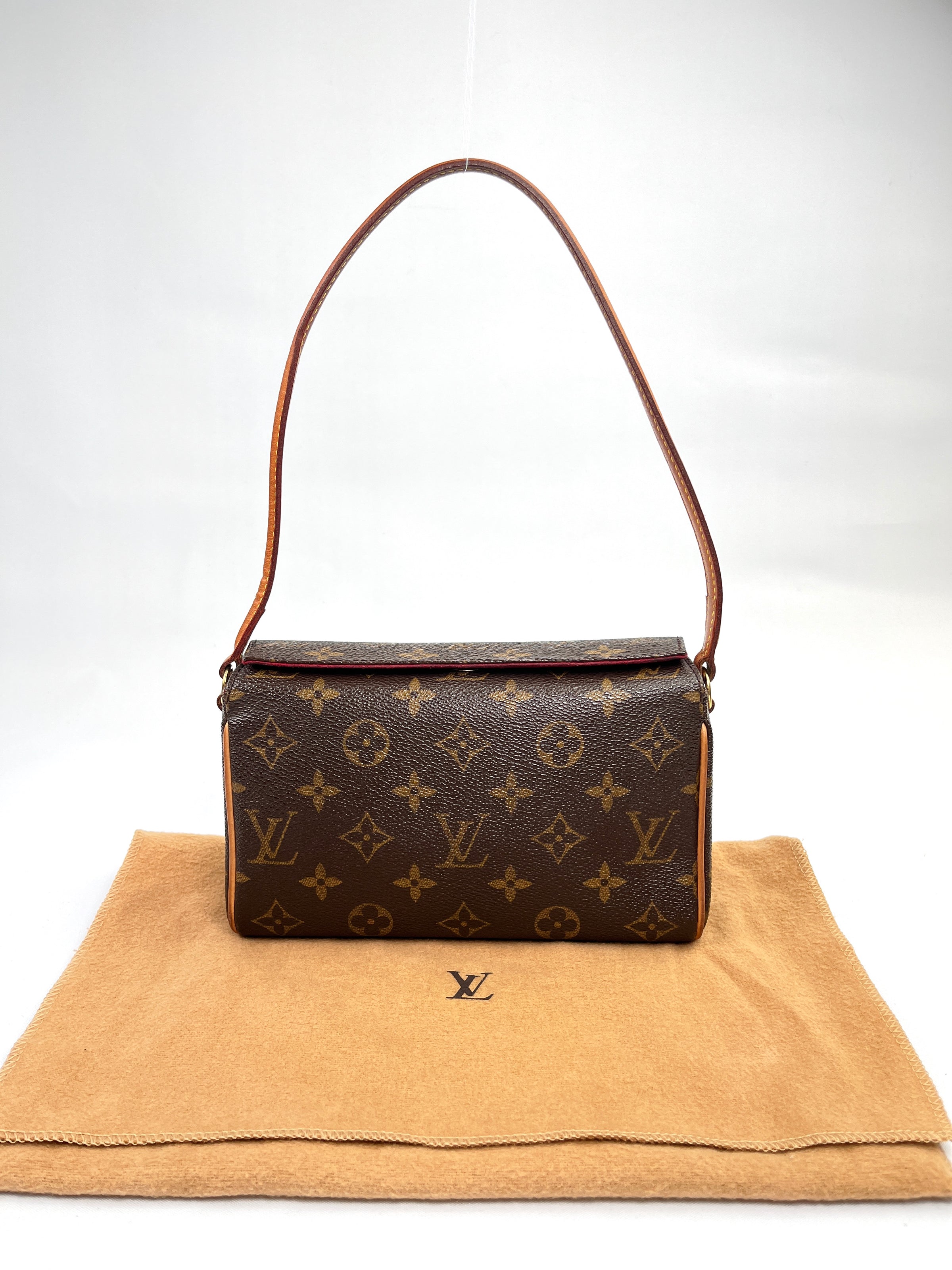 louis vuitton monogram canvas recital bag at Jill's Consignment