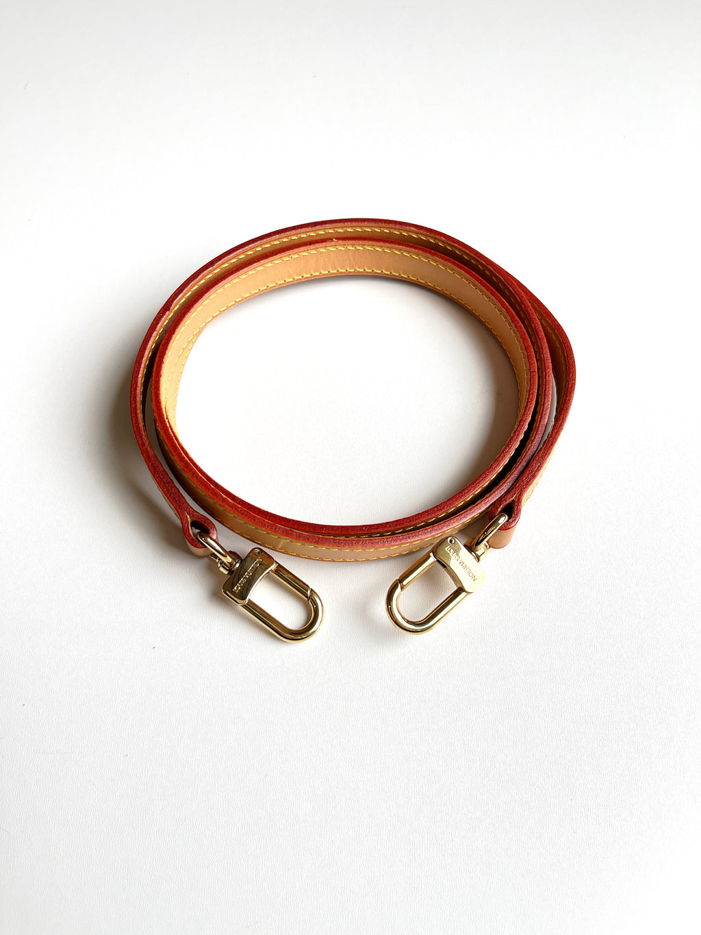 LOUIS VUITTON - VACHETTA LEATHER CROSSBODY STRAP - 120 cm