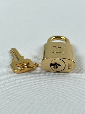 Louis Vuitton Padlock Lock and Key 301 LV Purse Charm Not -  Australia