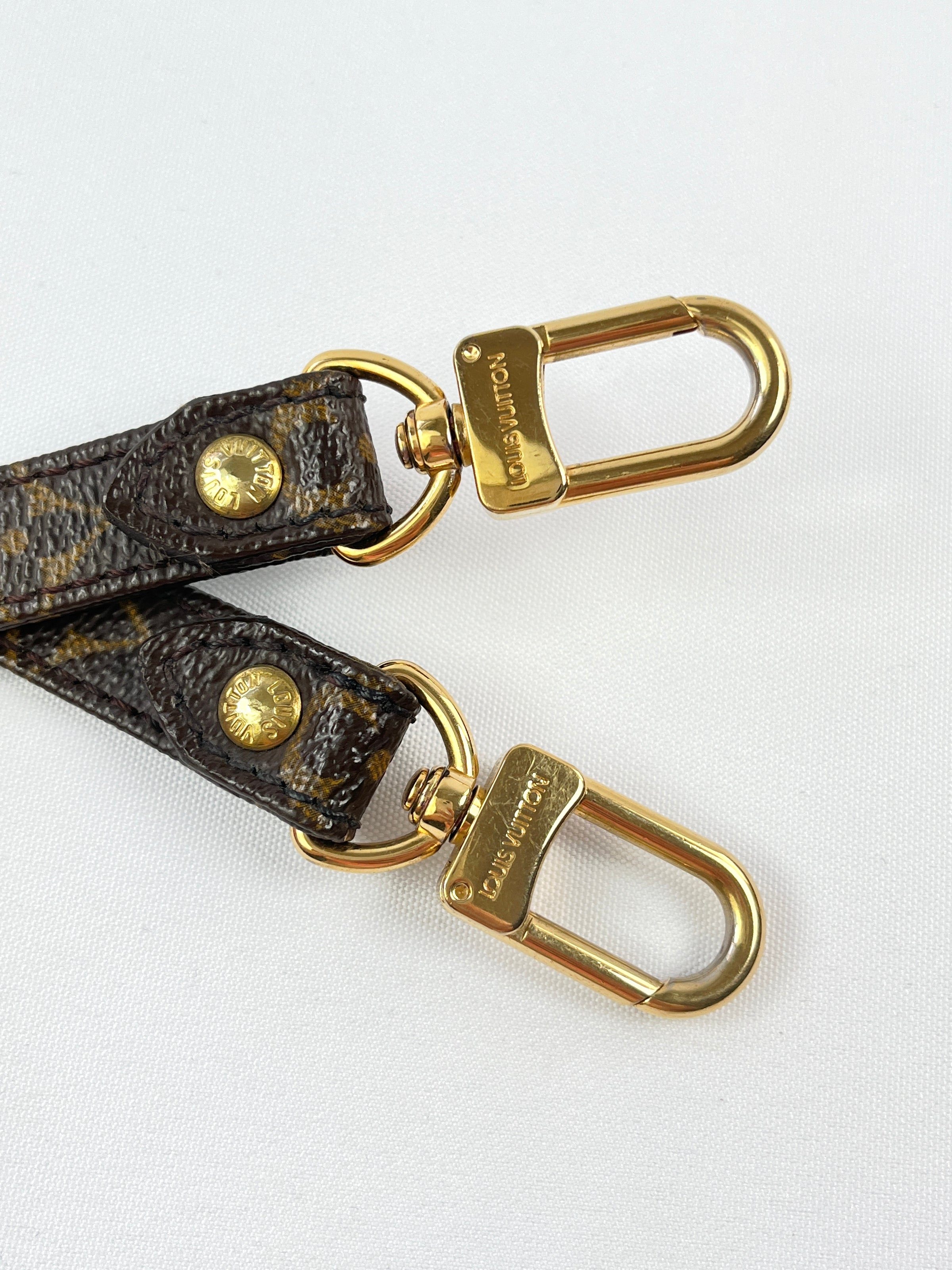 LOUIS VUITTON - VINTAGE MONOGRAM CANVAS SHOULDER STRAP – RE.LUXE AU