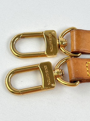 LOUIS VUITTON - VACHETTA LEATHER CROSSBODY STRAP - 100 CM