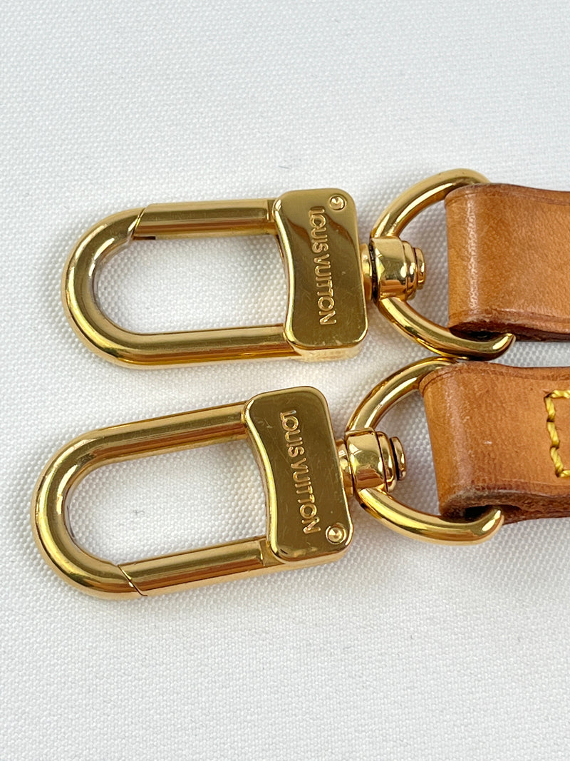 LOUIS VUITTON - VACHETTA LEATHER CROSSBODY STRAP - 100 CM