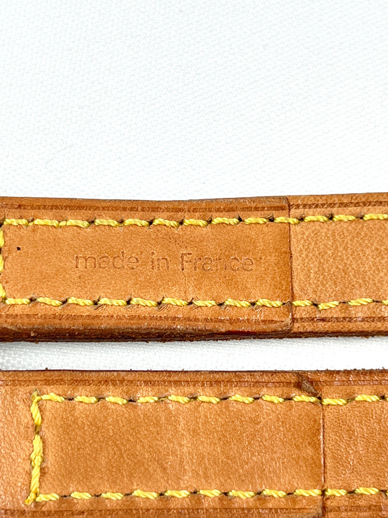 LOUIS VUITTON - VACHETTA LEATHER CROSSBODY STRAP - 100 CM