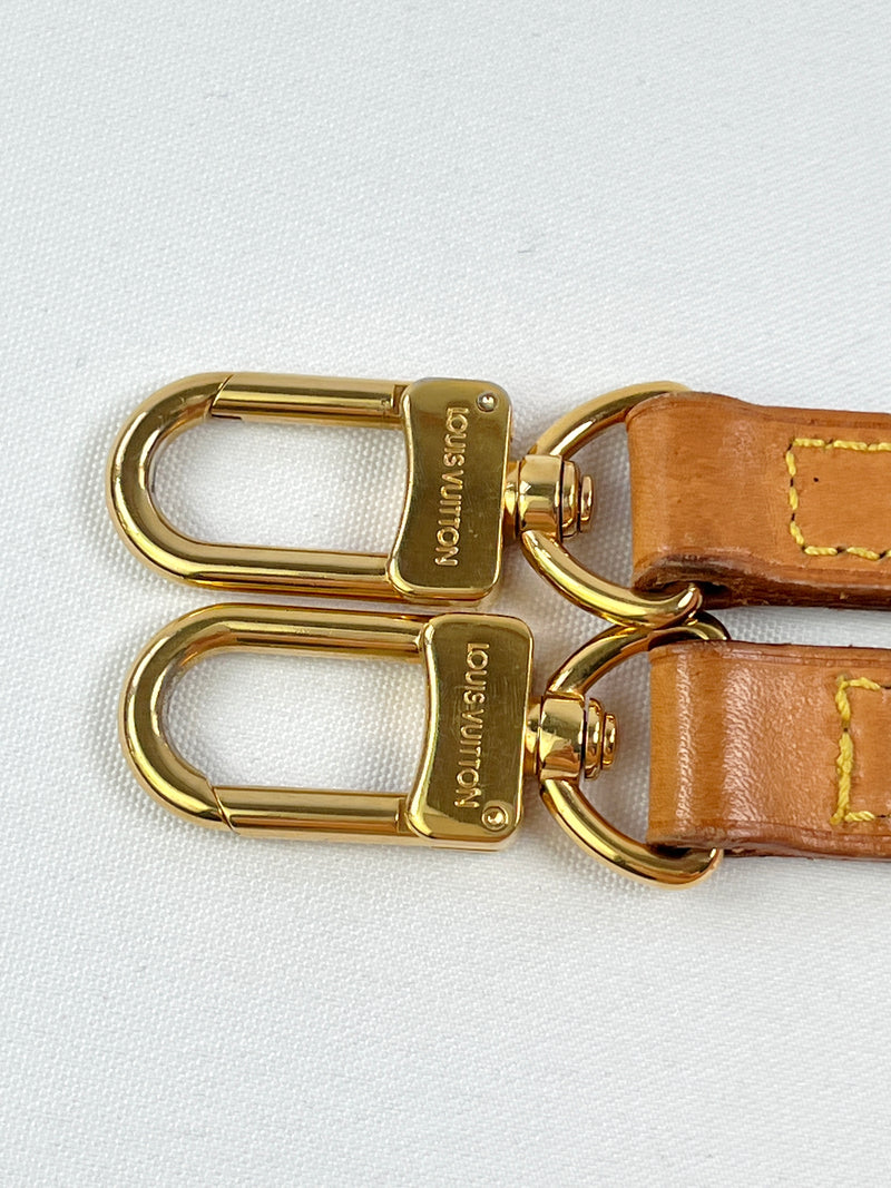 LOUIS VUITTON - VACHETTA LEATHER CROSSBODY STRAP - 100 CM