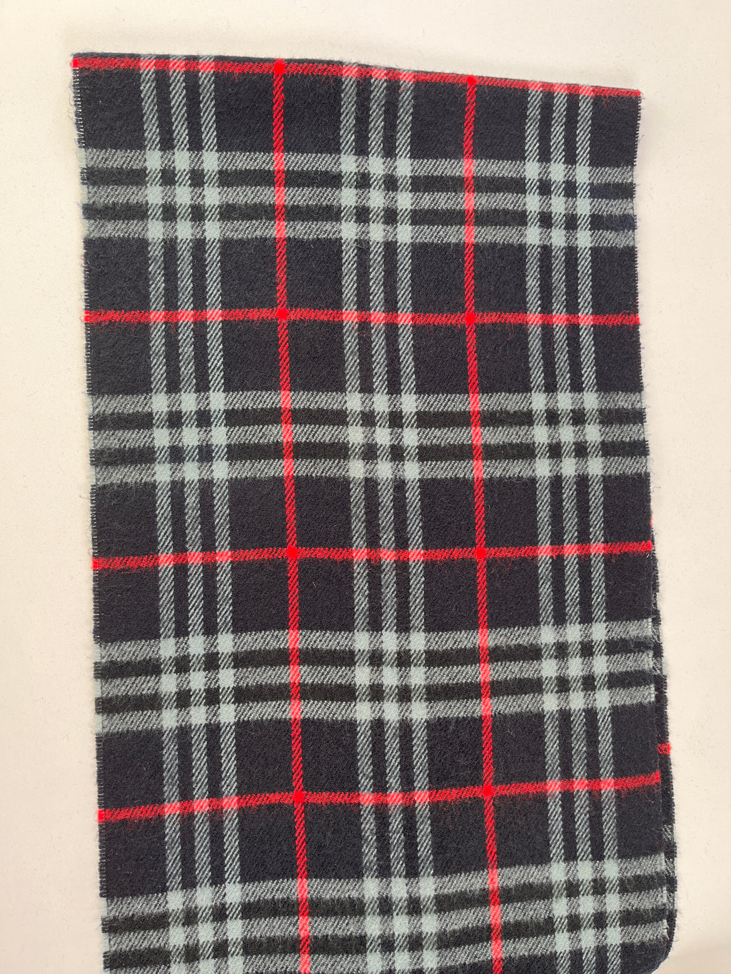 BURBERRY - CLASSIC BLUE NOVACHECK VINTAGE LAMBSWOOL SCARF