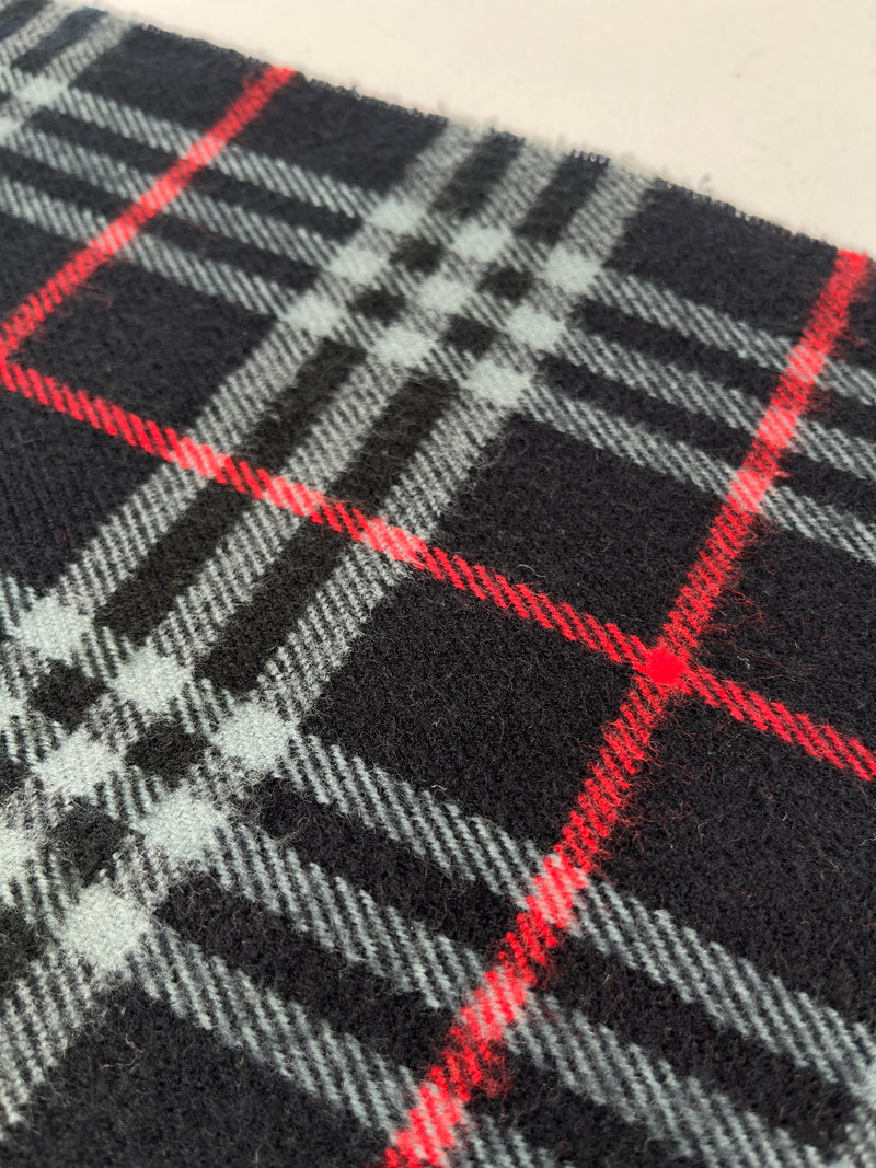 BURBERRY - CLASSIC BLUE NOVACHECK VINTAGE LAMBSWOOL SCARF
