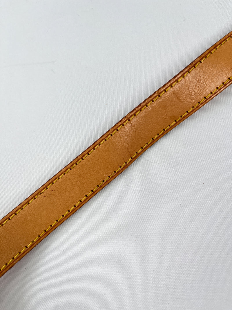 LOUIS VUITTON - VACHETTA LEATHER KEEPALL SHOULDER STRAP