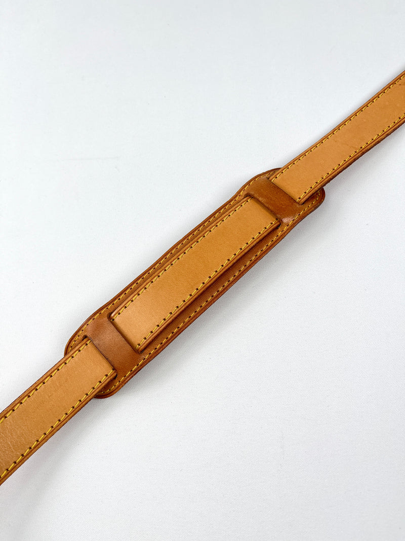 LOUIS VUITTON - VACHETTA LEATHER KEEPALL SHOULDER STRAP