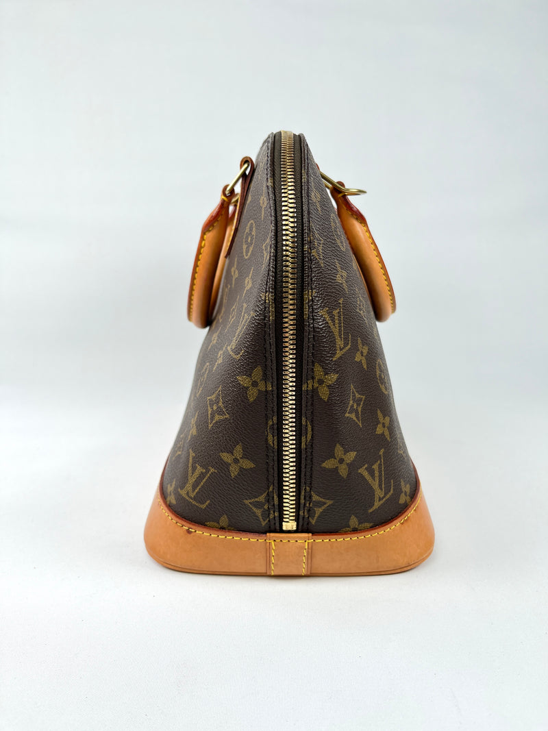 LOUIS VUITTON - ALMA PM HANDBAG MONOGRAM CANVAS - YR 1997